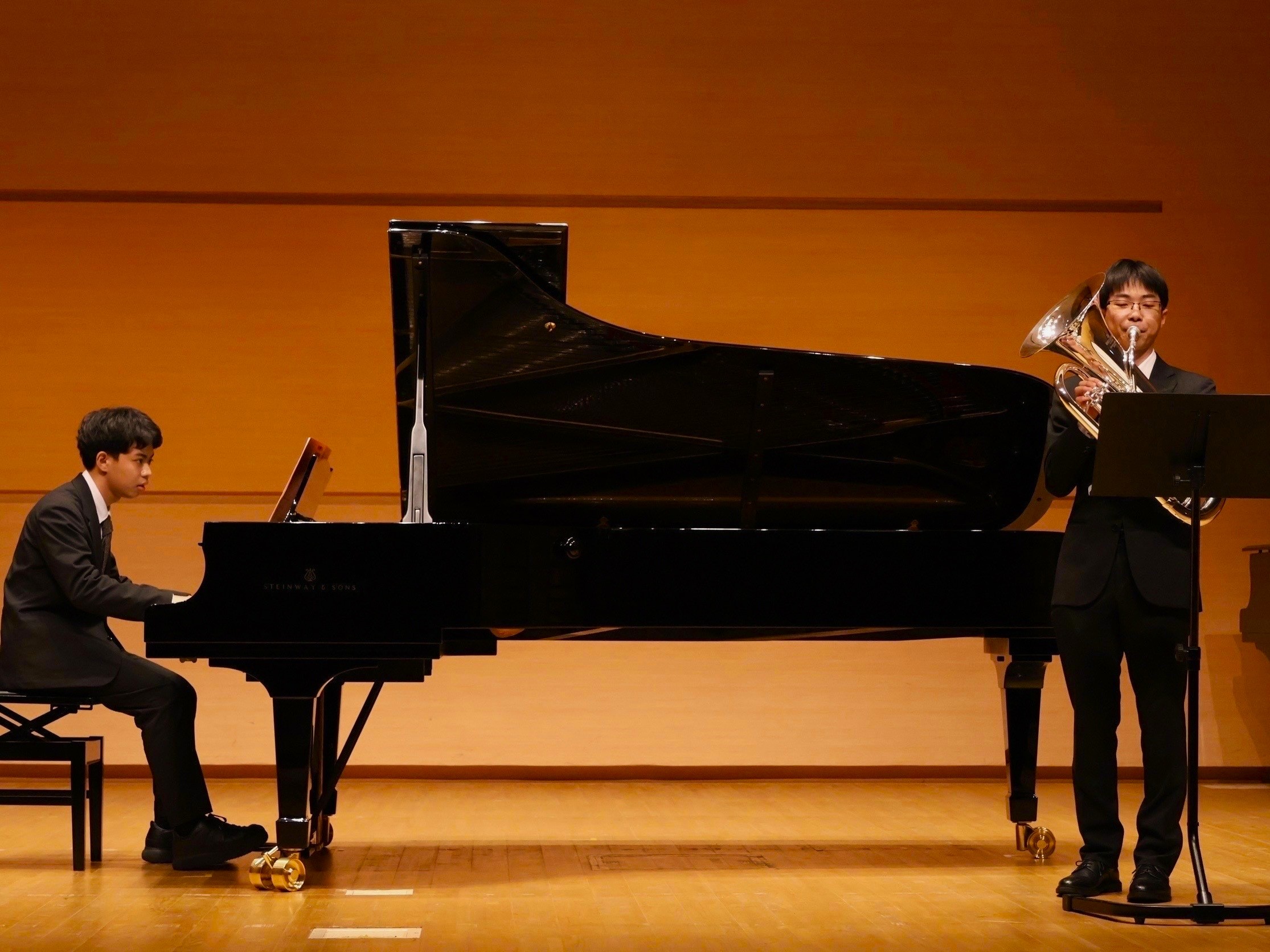 ピアノとユーフォニアム