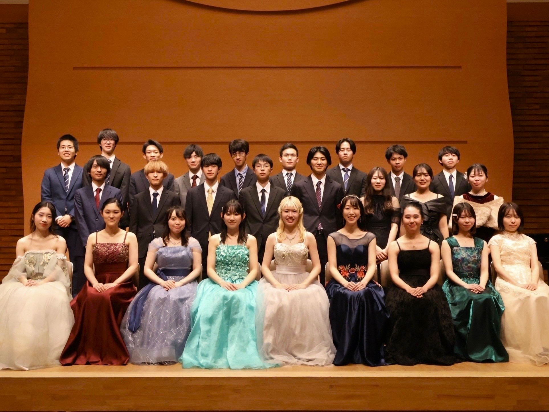 演奏会の集合写真